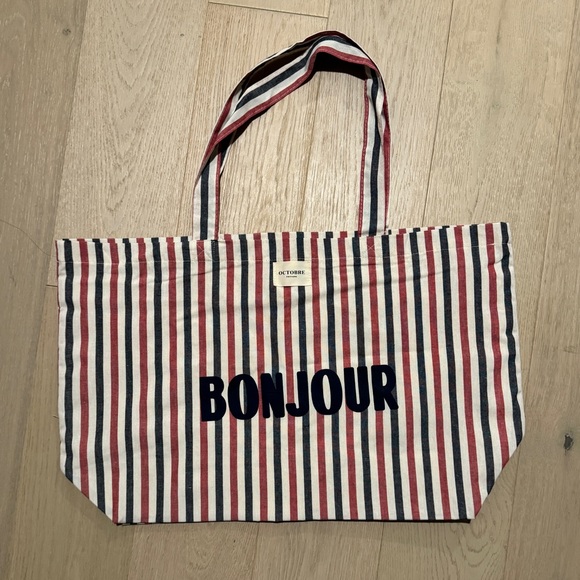 Sèzane Octobre editions “bonjour” tote bag - Picture 2 of 6
